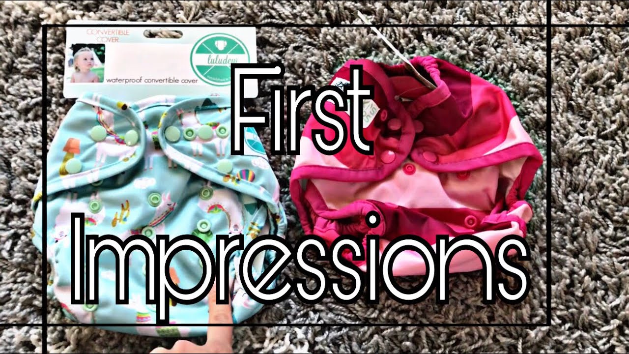 Nickis Diaper Cover and Luludew Convertible Diaper Cover | First Impressions