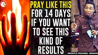PRAY LIKE THIS FOR 14 DAYS IF YOU WANT TO SEE THIS KIND OF RESULTS||APOSTLE MICHAEL OROKPO
