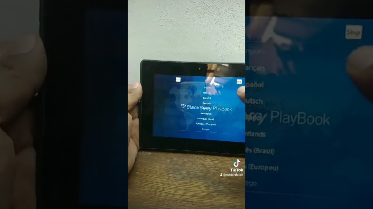 Bypass BlackBerry playbook saltar pantalla de activación blackberry