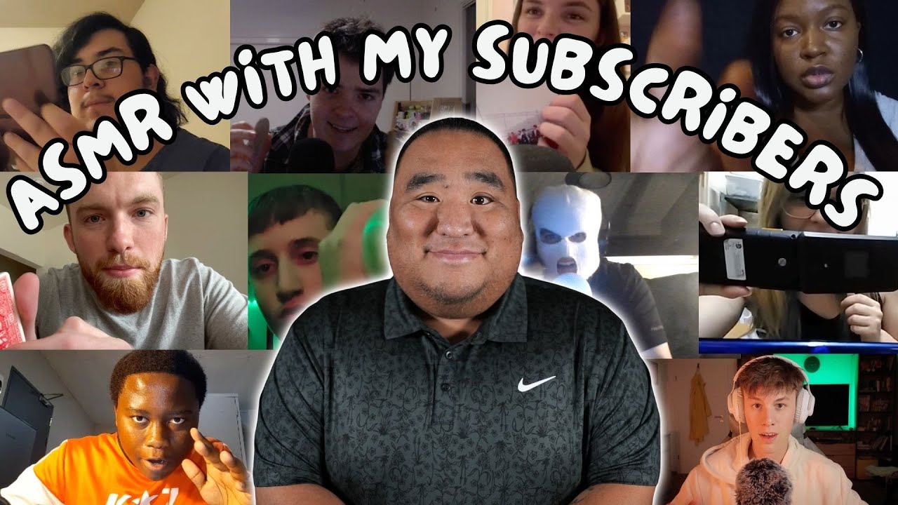 ASMR WITH MY SUBSCRIBERS 🫶