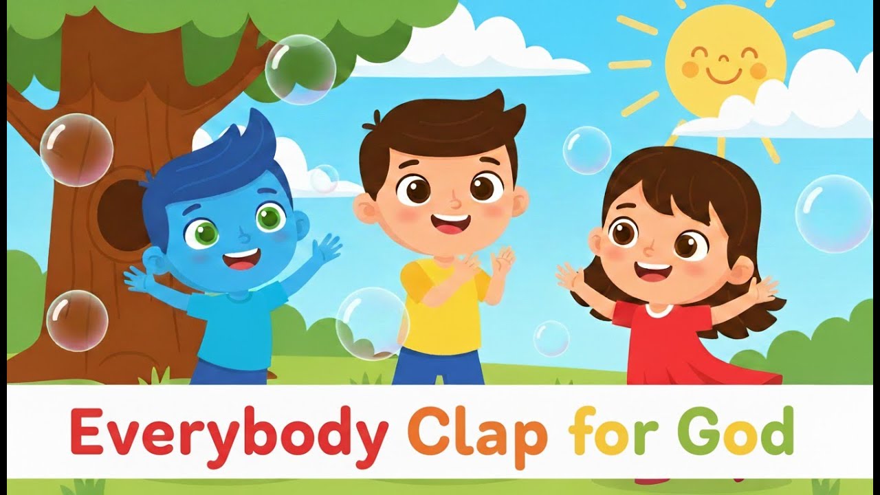 Everybody Clap For God! (Kids Praise & Worship Song)