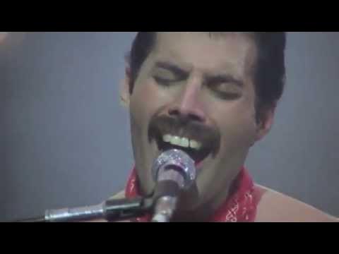 Der er en tendens Blive forvrængning FREDDIE MERCURY, WE ARE THE CHAMPIONS - YouTube