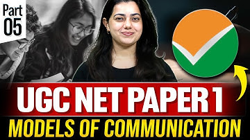 UGC NET Paper 1 | Models of Communication | By Ishita Ma’am | Complete Guide 2025