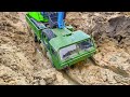 RC Mudding 8x8 Military Truck vs Off Road Crawler Car Mud Adventure