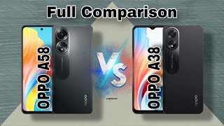 OPPO A58 vs OPPO A38 Full Comparison | Which one is Best?|