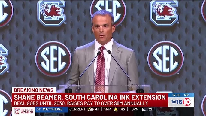 Shane Beamer inks contract extension through 2030 season