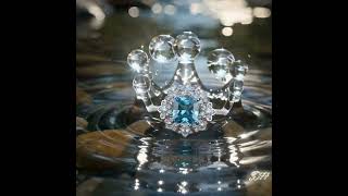 #jewelry #3ddesign #ring #earrings #luxury #animation #art #design #nature #gold #render #viral #fyp