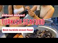 Best Turkish Seafood In Istanbul( Street food ) - Ahmet Midyeci - Kokoreç , 15 AUG 2021 - 4K
