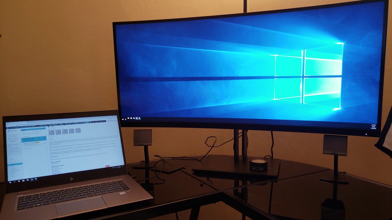 HP Z38C video flashing from ZBOOK Studio G5 - YouTube