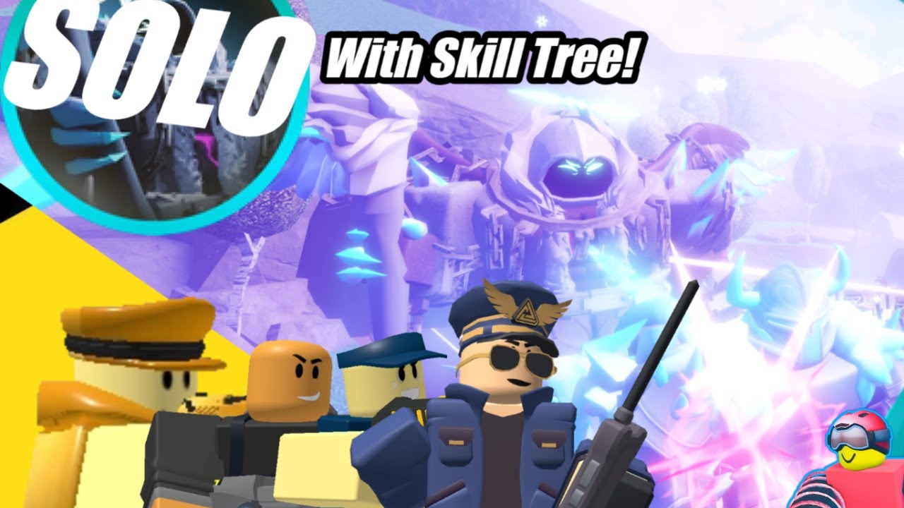 SOLO Frost Mode (ROBLOX TDS) (Strat Doc) ⚠️WITH SKILL TREE!⚠️