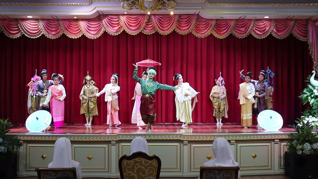 การแสดงศักยภาพนักเรียน #รากไทย #ยอยศพระลอ  #ขอให้รวย