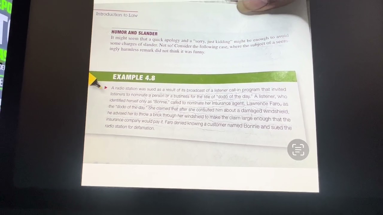 HUMOR & SLANDER COLORISM ATTEMPTED INTIMIDATION PROTECTED CLASS INSULT TO INJURY HUMILIATION DAMAGES