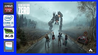 Generation Zero Fps Test On Core i5 3470 Radeon Rx 580 8Gb Ram SSD 1440x900