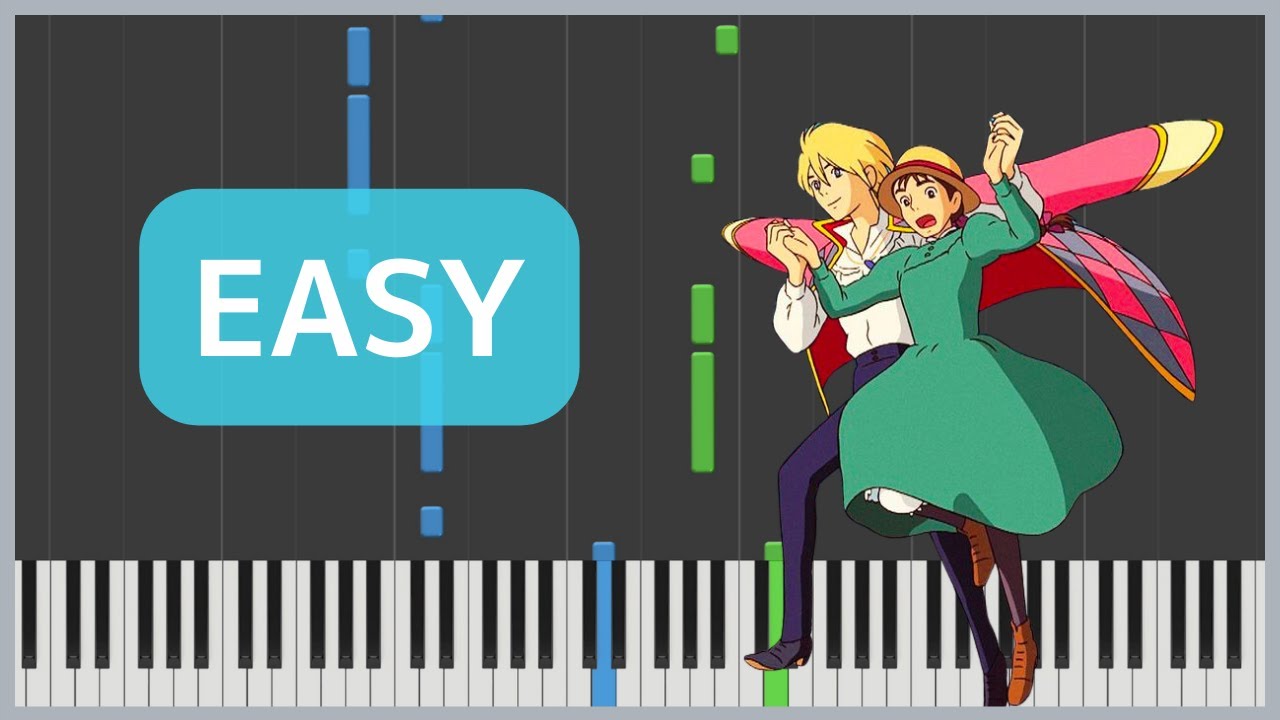 Merry Go Round of Life - Howl's Moving Castle [Piano Sheet Music / Easy]