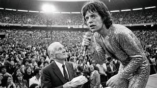 Mick Jagger SAW His Father in Crowd - Immediately BROKE DOWN on Stage