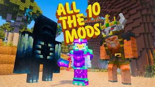 I Spent 100 Days in All The Mods 10
