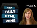 The ARIA Trap: Are You Falling For It?