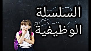 دروس الفيزياء للسنة الثالثة متوسط#5: السلسلة الوظيفية