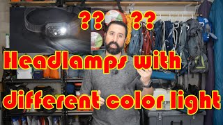 Headlamps: Why they have different color lights. by Zona Camp & Hike 50 views 2 years ago 6 minutes, 54 seconds