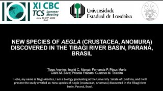Cbc Tcs 2022 New Species Of Aegla Crustacea, Anomura Discovered In The Tibagi River Basin, Paraná,