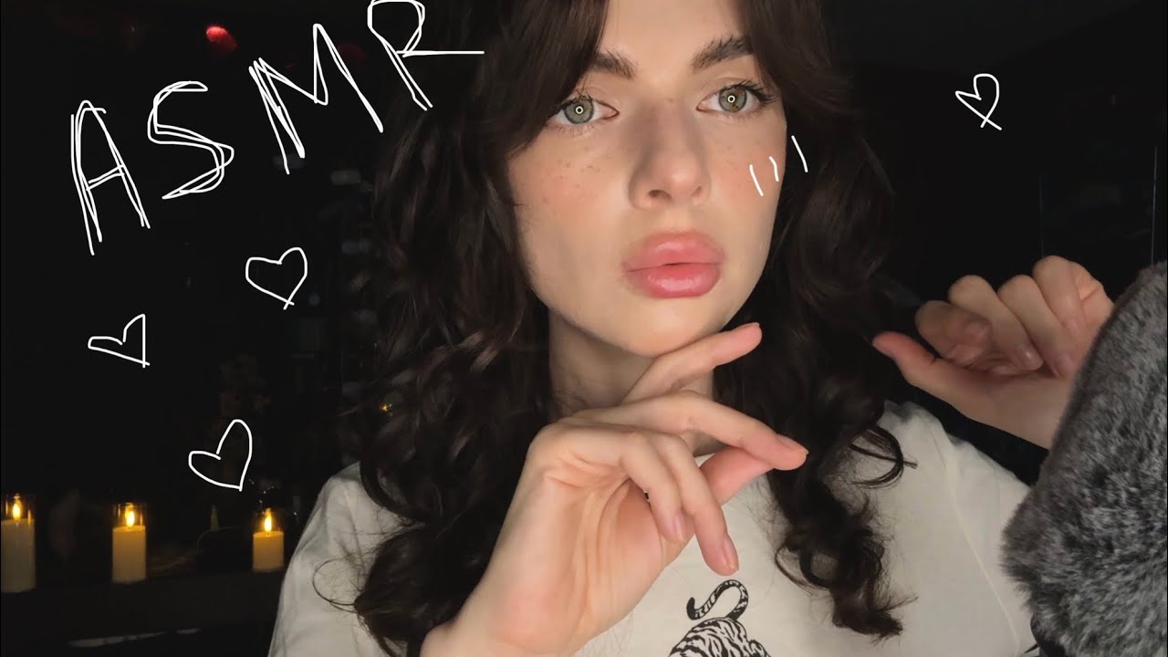 Relaxing ASMR | Tingly Words | Visual Triggers | Tongue Clicks 🦋