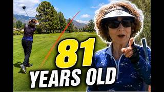 She's 81 and Still Working on Her Golf Game