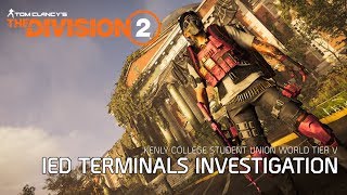 Division 2 | Kenly Student Union | IED Terminals Investigation | Part 1