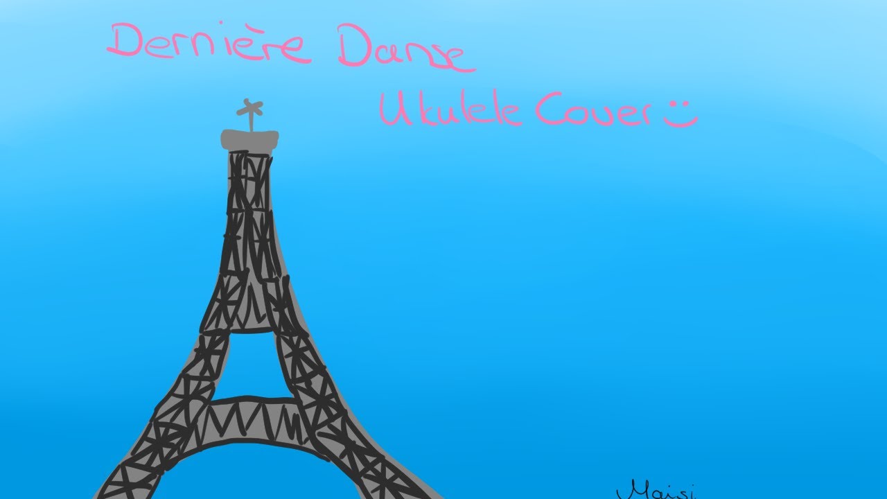 Dernière Danse Ukulele Cover YouTube