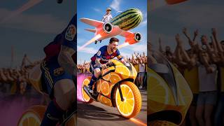 Ronaldo Made A Bombardino Crocodilo Watermelon For His Son