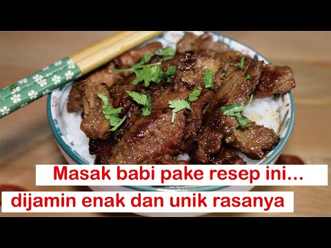 Resep Iga Babi Thailand