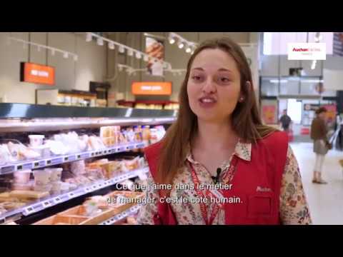 Apprentie manager de rayon chez Auchan Retail France