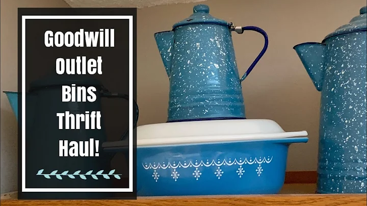 THRIFT HAUL! GOODWILL OUTLET BINS! Treasures to Keep and Resell! Vintage Finds and Home Decor
