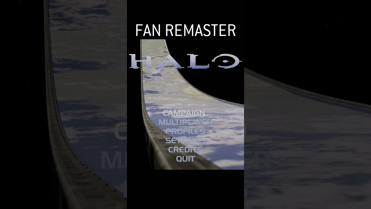 Halo CE Fan Remastered Menu 