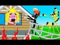 Rescue Squad Cartoon Cat x Cartoon Dog Rescue Piggy - Roblox Piggy Animation - GV Studio