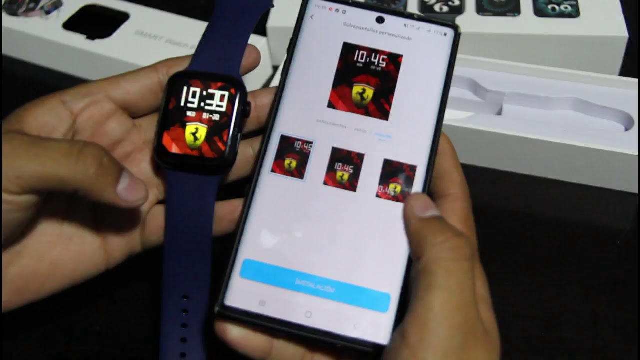 SMARTWATCH HW22 SERIES 6 [UNBOXING Y CONFIGURACIÓN EN ESPAÑOL] - YouTube