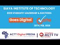 Siaya Institute of Technology, Students' Leadership &amp; Elections