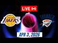 NBA LIVE Los Angeles Lakers vs Oklahoma City Thunder 