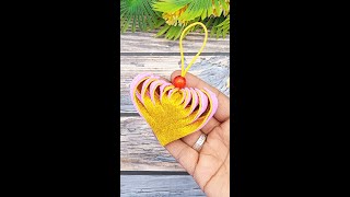How To Create Glittery Paper Christmas Decorations Glitter Ornaments For Your Tree
