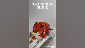 Minecraft Fluid Particle Simulation in Blender