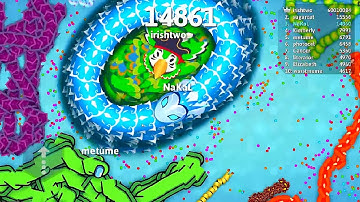 How I Became Number 1 in Slither.io! Snake.io🐍 #343