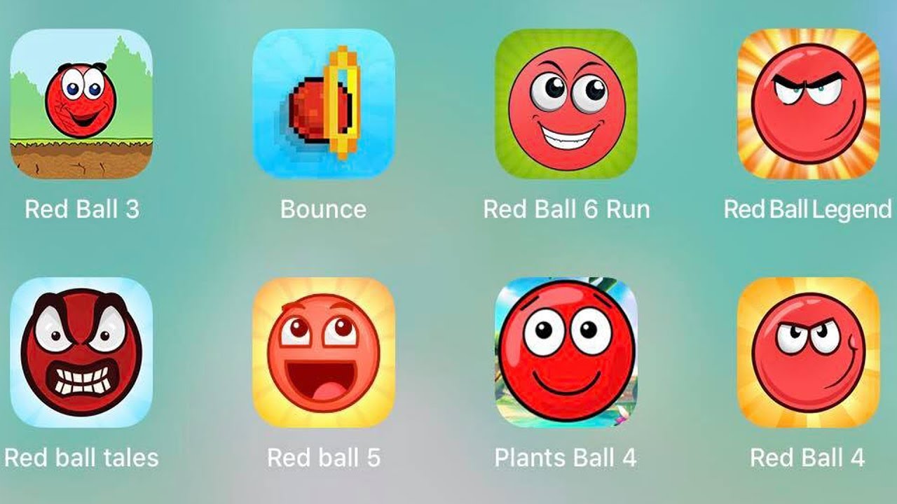 Red Ball 4,Red Ball 6 Fun,Redball Legend,Red Ball 3,Red Ball 5,Plants Ball 4,Red Ball Tales