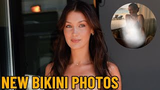 Bella Hadid Posts an Instagram Photo Dump Full of Bikini Photos