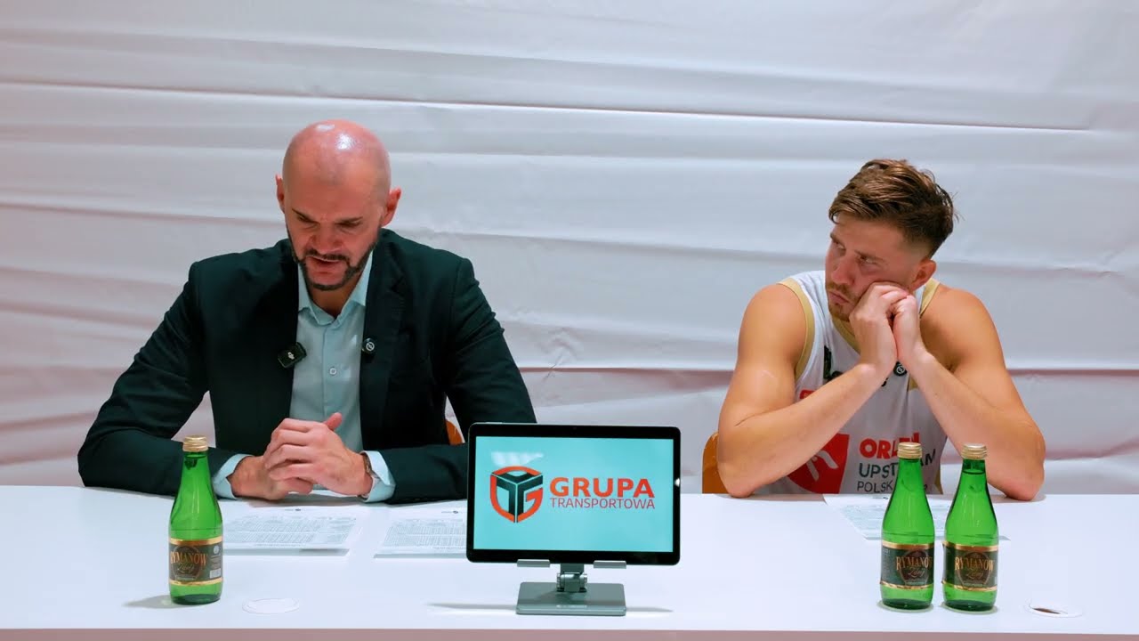 Konferencja prasowa Miasto Szkła Krosno - Enea Basket Poznań