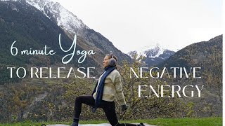 ✨6 Minute Yoga to Release Negative Energy ✨