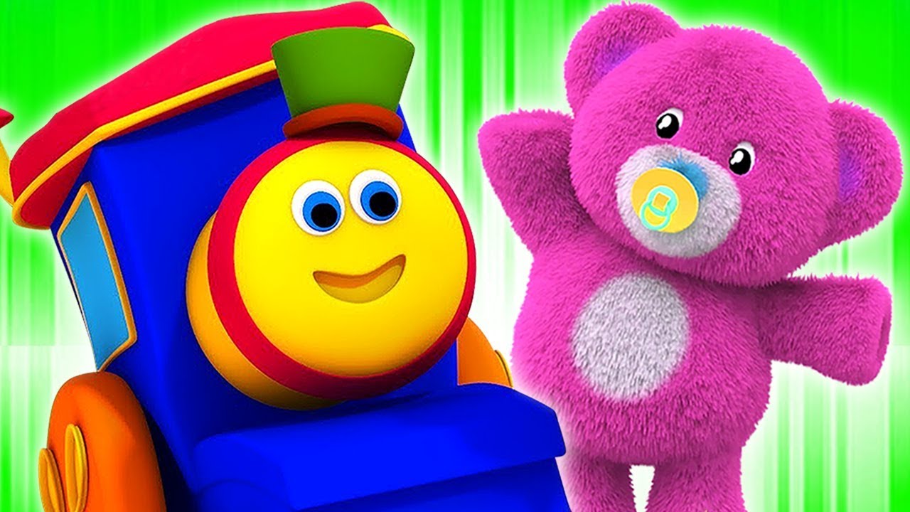 Bob le train | ours en peluche | comptines pour enfants | Teddy Bear