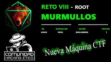Murmullos CTF Reto VIII Comunidad de Hacking ético - Ganadores y premios.