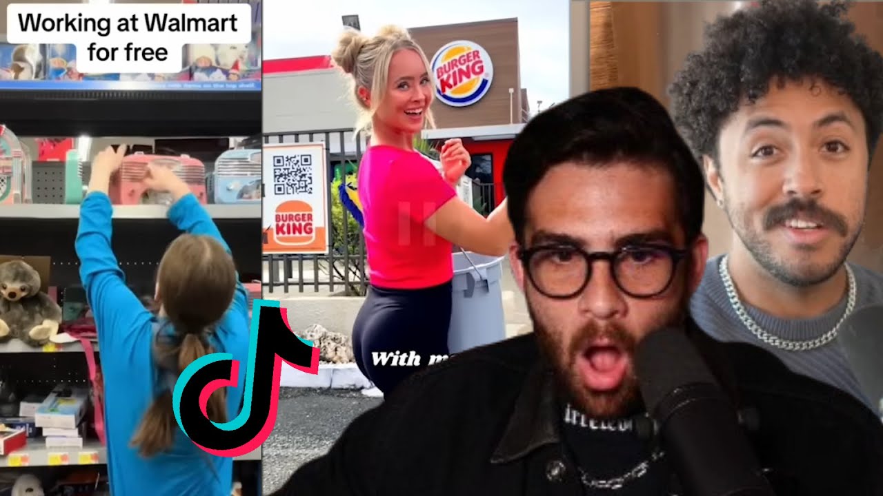 White People TikTok сошел с ума | Хасанаби реагирует на Джарвиса Джонсона