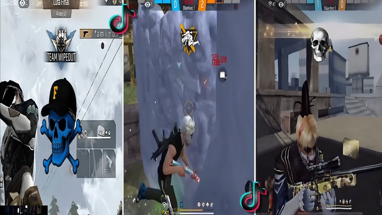 FREE FIRE FREESTYLE MOMENTS👿🥶| TIKTOK EDIT😱⚡| FF CLIPS🎯💥| PART-151