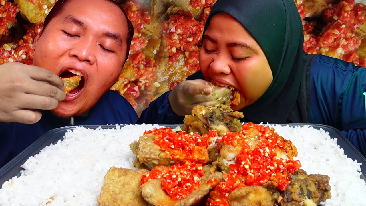 ОБЖЖЕННЫЕ ГУБЫ❗❗ ЕСТЬ СЫР С ЖАРЕНОЙ КУРИЦЕЙ ЭТО ВКУСНО ❗❗ (мукбанг малайзия)