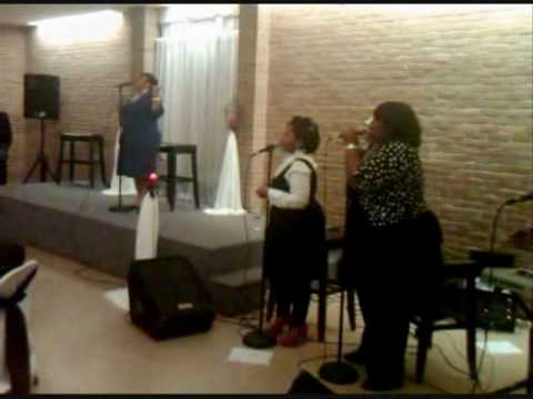 Stacey Joseph and the Word and Worship Band singing My Desire